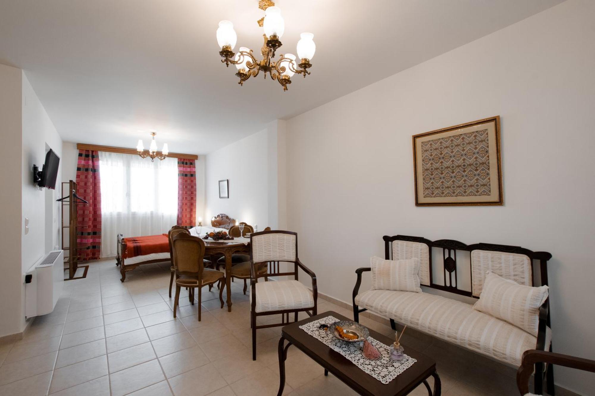 Appartement Prasini Folia - Studio Mesili à Anogia Extérieur photo